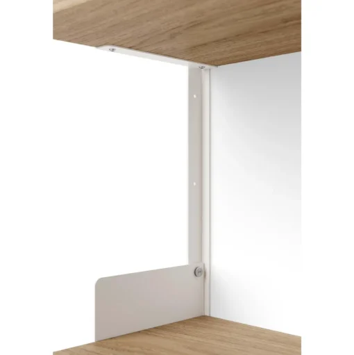 New Works Wall Reol 1900 Egetrá/Hvid