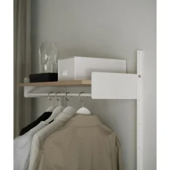 New Works Wardrobe Reol 1 Egetrá/Hvid