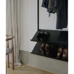 New Works Wardrobe Reol 1 Egetrá/Sort