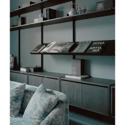 New Works Wardrobe Shelf 2 Reol Med Skuffer Eg/Sort