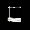 New Works Wardrobe Shelf 2 Reol Med Skuffer Hvid
