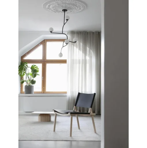 Nikari December Lánestol Eg/Røget Eg/Linen Canvas