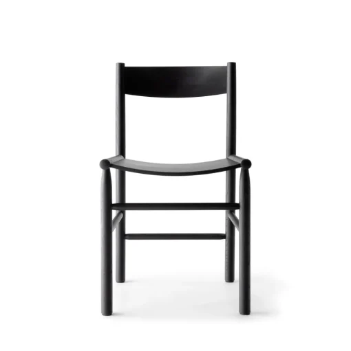 Nikari Linea Collection Akademia Spisebordsstol Sort Bejdset Asketrá