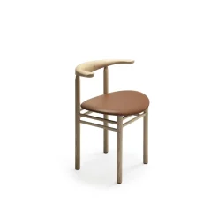 Nikari Linea Collection RMT3 Spisebordsstol Olieret Asketrá/Elmosoft 330044 Láder