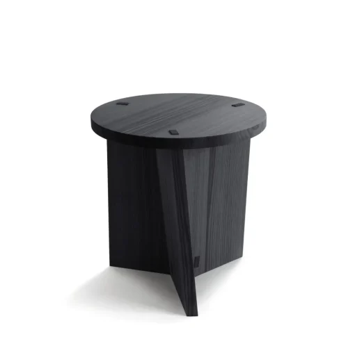 Nikari Marfa Skammel/Bord Sortbejdset Asketrá
