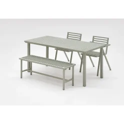 NINE 19 Outdoors Havebord 167,5x80,5 Sort