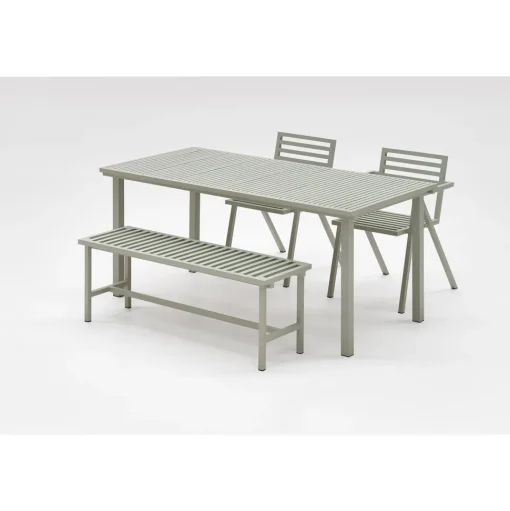 NINE 19 Outdoors Havebord 167,5x80,5 Sort