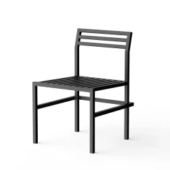 NINE 19 Outdoors Udendørsstol 2 Stk. Sort