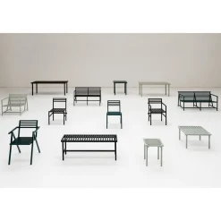 NINE 19 Outdoors Udendørsstol 2 Stk. Sort