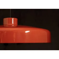 NINE Lacquer Pendel Stor Rød