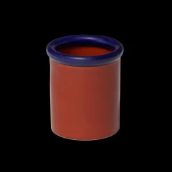 NINE ROD Keramisk Potte Mørkeblå/Terracotta