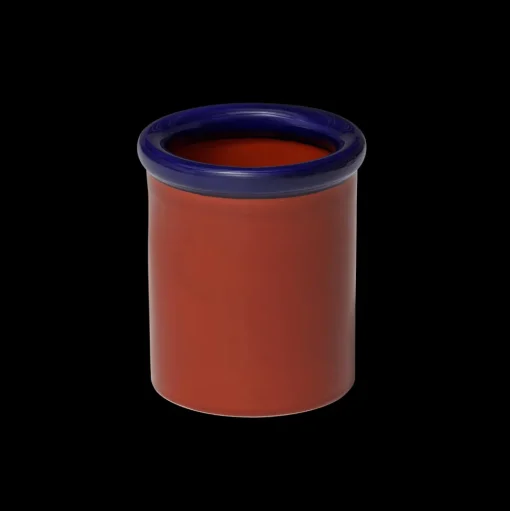 NINE ROD Keramisk Potte Mørkeblå/Terracotta