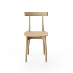 NINE Skinny Wooden Spisebordsstol Natural Egetrá