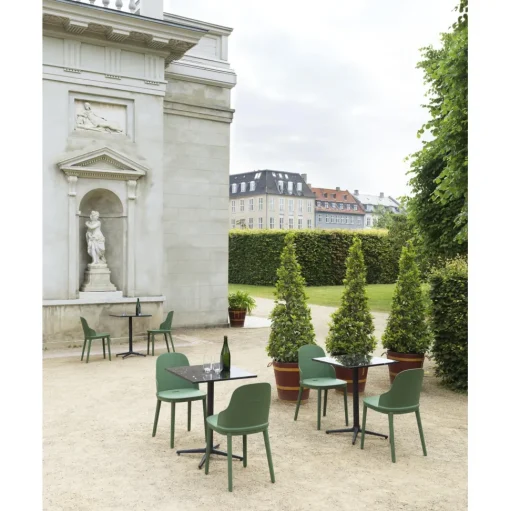 Normann Copenhagen Allez Café Bord 4L 70 x 70 cm Sort Marmor