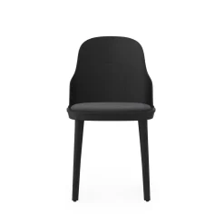 Normann Copenhagen Allez Spisebordsstol Canvas Polstret Sort