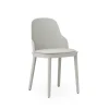 Normann Copenhagen Allez Spisebordsstol Canvas Polstret Varm Grå