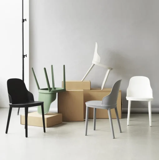 Normann Copenhagen Allez Spisebordsstol Grå