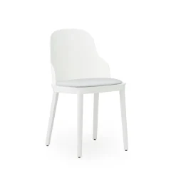 Normann Copenhagen Allez Spisebordsstol Canvas Polstret Hvid
