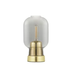 Normann Copenhagen Amp Bordlampe Røgfarvet/Messing