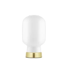 Normann Copenhagen Amp Bordlampe Hvid/Messing