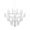 Normann Copenhagen Amp Lysekrone Stor Hvid & Hvid