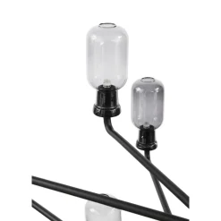 Normann Copenhagen Amp Lysekrone Stor Røgfarvet & Sort