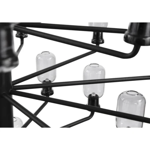 Normann Copenhagen Amp Lysekrone Stor Røgfarvet & Sort