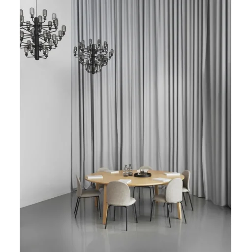 Normann Copenhagen Amp Lysekrone Stor Røgfarvet & Sort