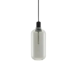 Normann Copenhagen Amp Pendel Stor Røgfarvet/Sort