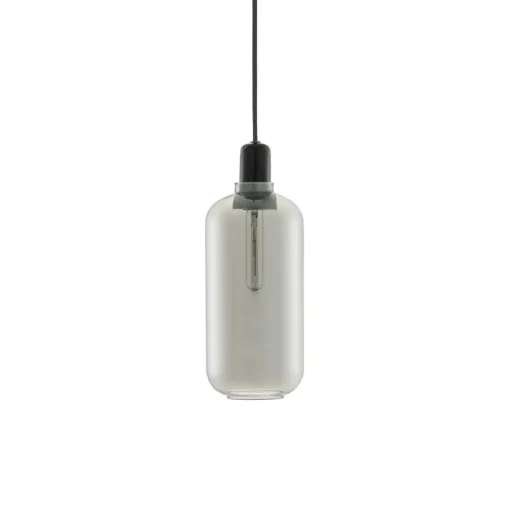 Normann Copenhagen Amp Pendel Stor Røgfarvet/Sort