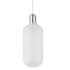 Normann Copenhagen Amp Pendel Stor Hvid/Zink