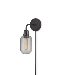 Normann Copenhagen Amp Váglampe Røg/ Sort