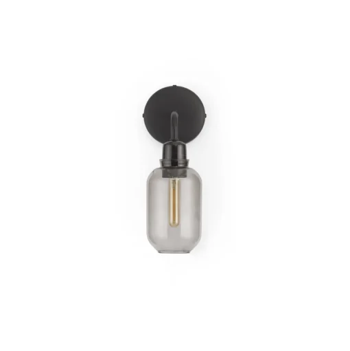 Normann Copenhagen Amp Váglampe Røg/ Sort