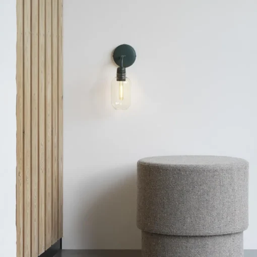 Normann Copenhagen Amp Váglampe Røg/ Sort