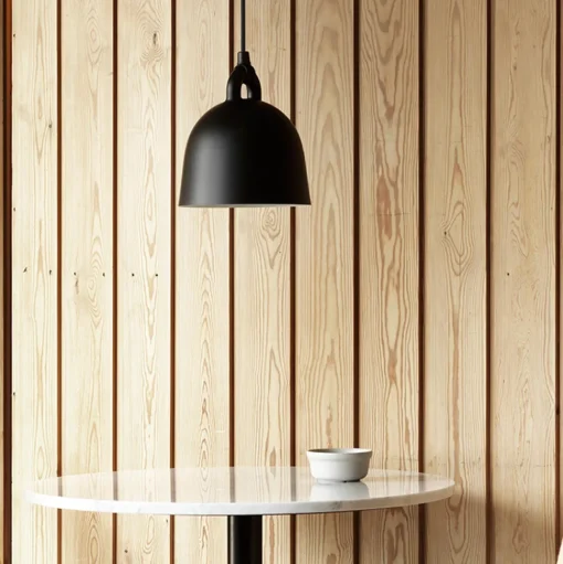 Normann Copenhagen Bell Pendel Lille Sort