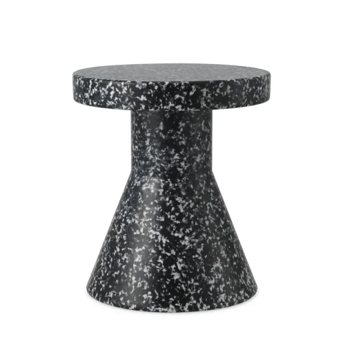 Normann Copenhagen Bit Cone Skammel Sort/Hvid