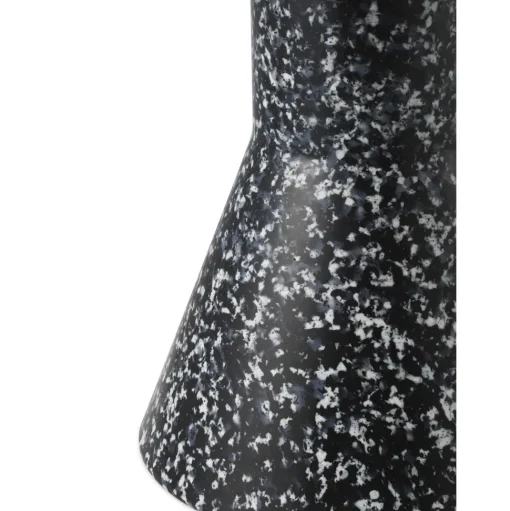 Normann Copenhagen Bit Cone Skammel Sort/Hvid