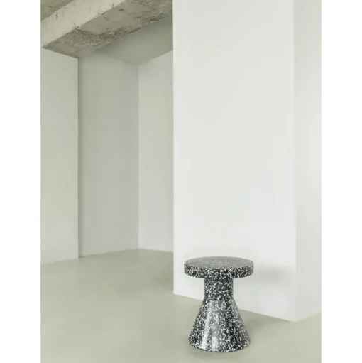 Normann Copenhagen Bit Cone Skammel Sort/Hvid