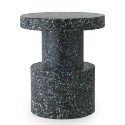 Normann Copenhagen Bit Skammel Sort Multifarvet