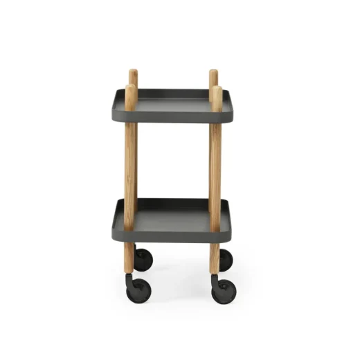 Normann Copenhagen Block Rullevogn Mørk Grå