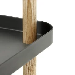 Normann Copenhagen Block Rullevogn Mørk Grå