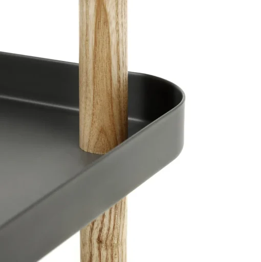 Normann Copenhagen Block Rullevogn Mørk Grå
