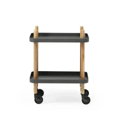 Normann Copenhagen Block Rullevogn Sort/ Ask