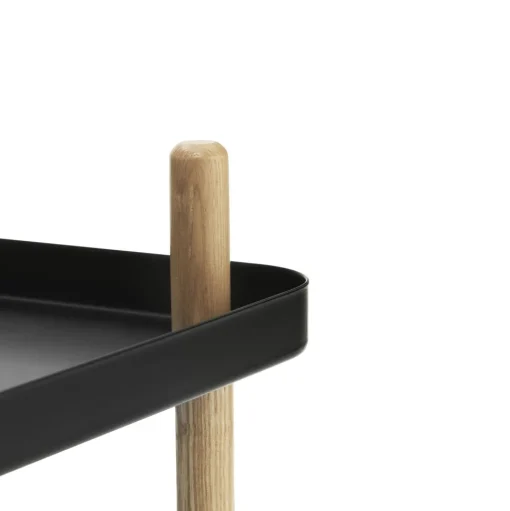 Normann Copenhagen Block Rullevogn Sort/ Ask