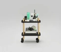 Normann Copenhagen Block Rullevogn Sort/ Ask