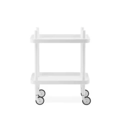 Normann Copenhagen Block Rullevogn Hvid