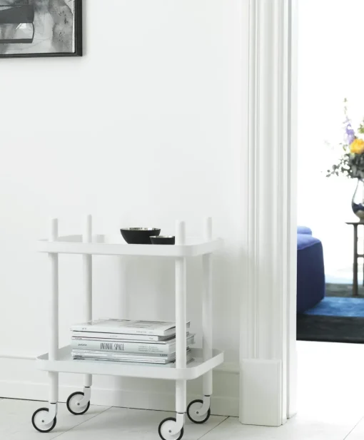 Normann Copenhagen Block Rullevogn Hvid
