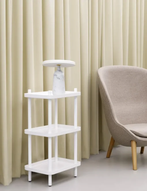 Normann Copenhagen Block Reol Hvid