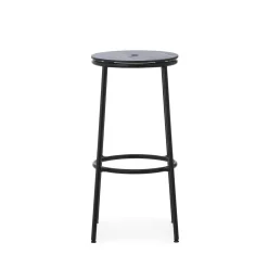 Normann Copenhagen Circa Barstol H75 Sort/Sort Eg