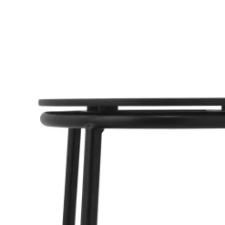 Normann Copenhagen Circa Barstol H75 Sort/Sort Eg